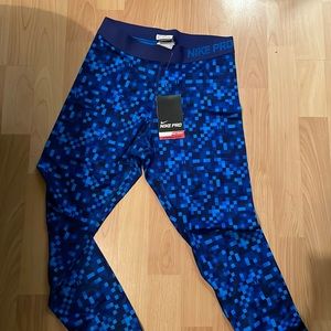 Nike blue leggings